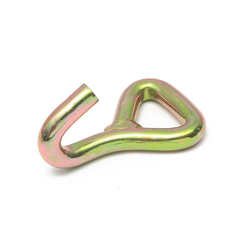 1.5 بوصة 3T أصفر الزنك مطلي J Hook Metal Single J Hook