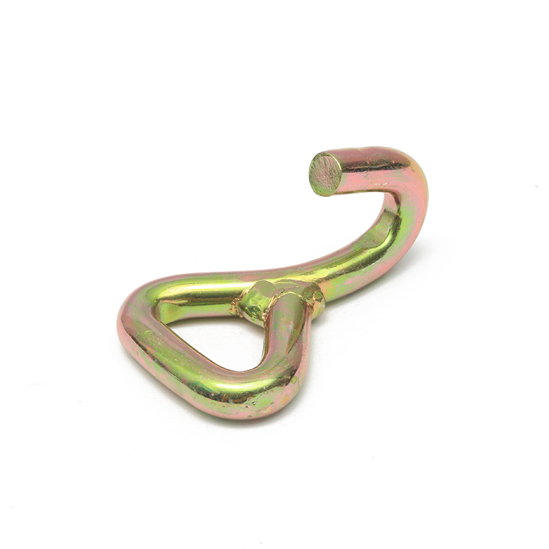 1.5 بوصة 3T أصفر الزنك مطلي J Hook Metal Single J Hook