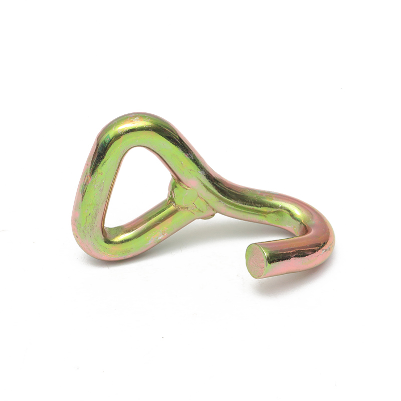 1.5 بوصة 3T أصفر الزنك مطلي J Hook Metal Single J Hook